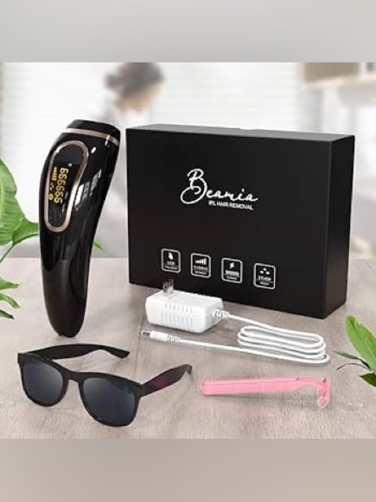 Beamia Other - Beania IPL Hair Removal Device in Black with Accessories